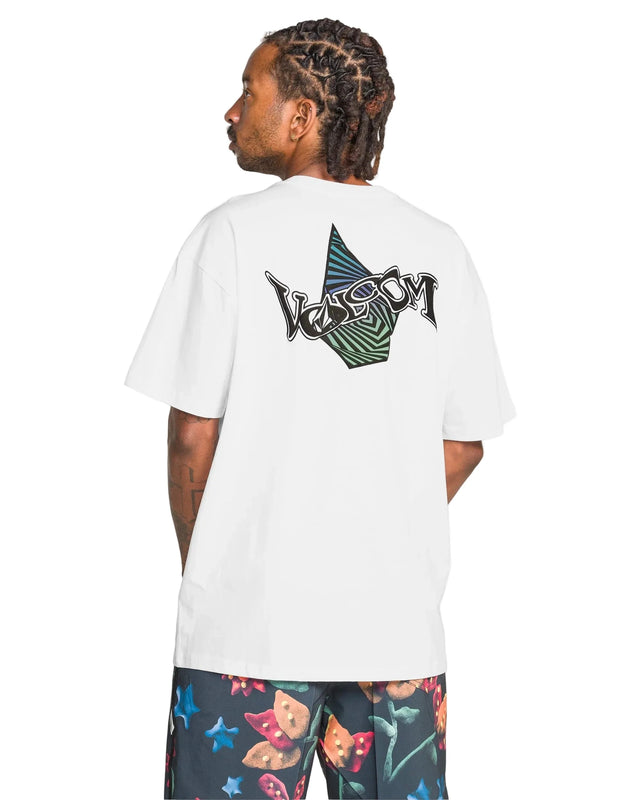 VOLCOM Sea Legs T-Shirt White Men's Short Sleeve T-Shirts Volcom 