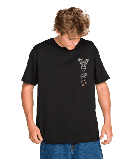 VOLCOM Blaster T-Shirt Black Men's Short Sleeve T-Shirts Volcom 