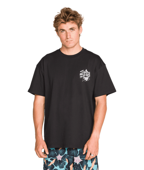 VOLCOM Concrete Jungle T-Shirt Black Men's Short Sleeve T-Shirts Volcom 