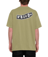 VOLCOM Skate Vitals Originator T-Shirt Thyme Green Men's Short Sleeve T-Shirts Volcom 