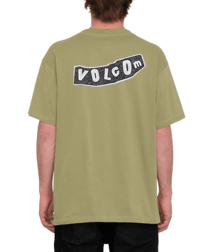 VOLCOM Skate Vitals Originator T-Shirt Thyme Green Men's Short Sleeve T-Shirts Volcom 