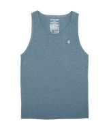 VOLCOM Solid Heather Tank Stormy Blue Men's Tank Tops Volcom 