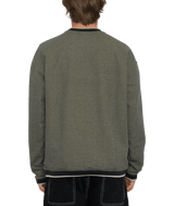 VOLCOM Volcom Entertainment Hockey Dad Crew Lemon Heather Men's Crewnecks Volcom 