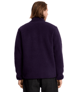 VOLCOM Muzzer Fuzzar Zip Dark Purple Men's Zip Hoodies Volcom 