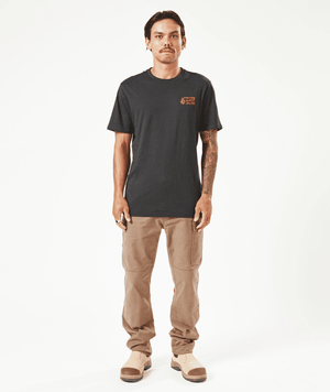 VOLCOM Workwear T-Shirt Black Men's Short Sleeve T-Shirts Volcom 