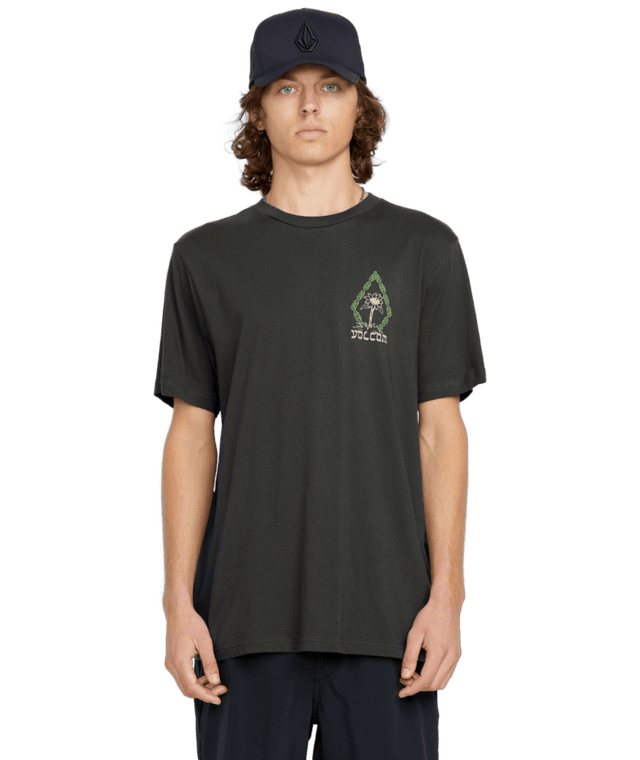 VOLCOM Perserverance T-Shirt Stealth Men's Short Sleeve T-Shirts Volcom 