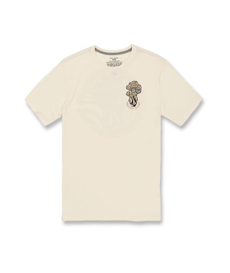 VOLCOM Farm To Yarn Psychike T-Shirt Off White Men's Short Sleeve T-Shirts Volcom 