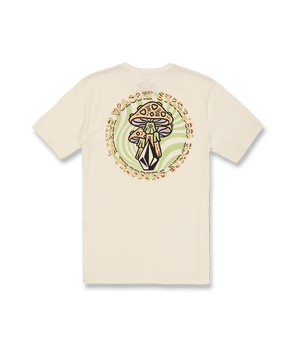 VOLCOM Farm To Yarn Psychike T-Shirt Off White Men's Short Sleeve T-Shirts Volcom 