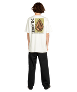 VOLCOM Flamed T-Shirt Off White Men's Short Sleeve T-Shirts Volcom 