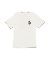 VOLCOM Flamed T-Shirt Off White Men's Short Sleeve T-Shirts Volcom 