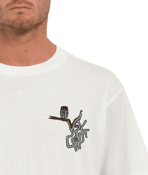 VOLCOM Skate Vitals Simon Bannerot T-Shirt Off White Men's Short Sleeve T-Shirts Volcom 