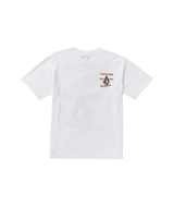 VOLCOM Enamel T-Shirt White Men's Short Sleeve T-Shirts Volcom 