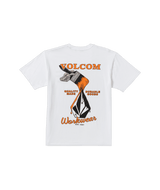 VOLCOM Enamel T-Shirt White Men's Short Sleeve T-Shirts Volcom 