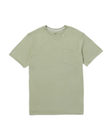 VOLCOM Solid Pocket T-Shirt Green Tea Men's Short Sleeve T-Shirts Volcom 