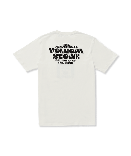 VOLCOM Delights Farm To Yarn T-Shirt Off White Men's Short Sleeve T-Shirts Volcom 