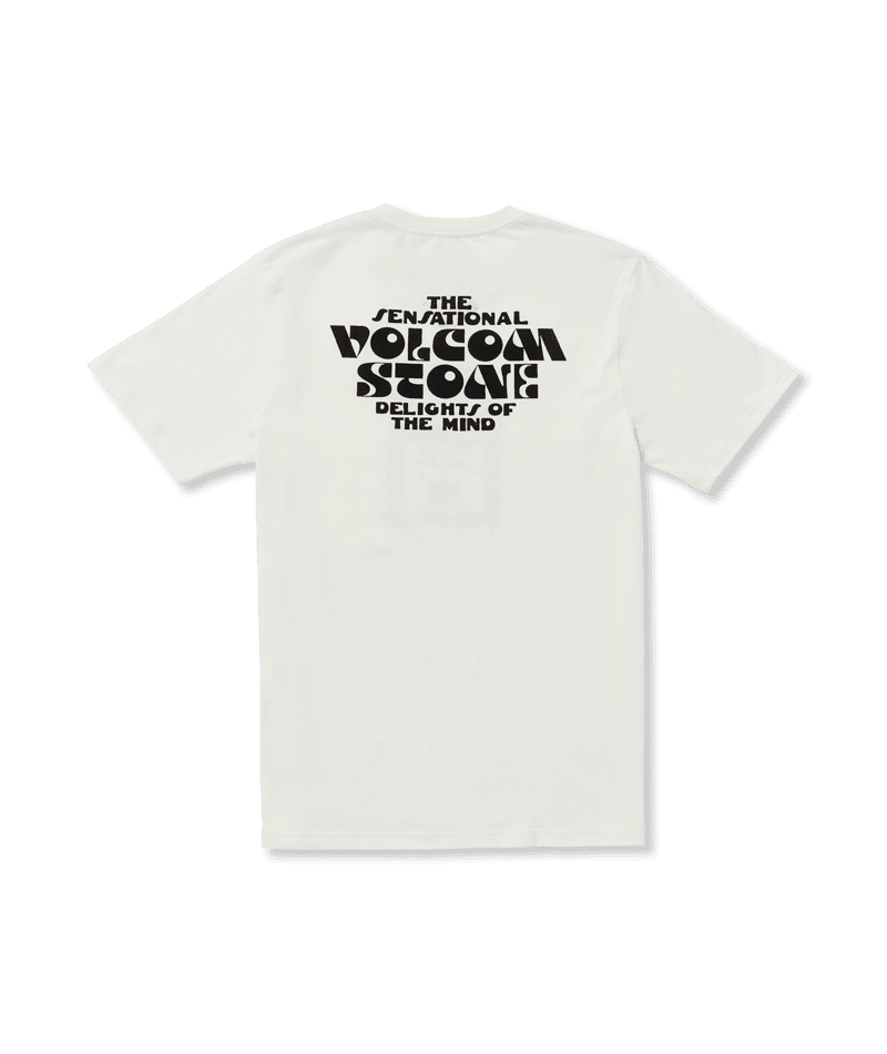 VOLCOM Delights Farm To Yarn T-Shirt Off White Men's Short Sleeve T-Shirts Volcom 