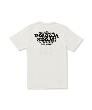 VOLCOM Delights Farm To Yarn T-Shirt Off White Men's Short Sleeve T-Shirts Volcom 