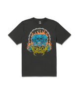 VOLCOM Hot Headed T-Shirt Stealth Men's Short Sleeve T-Shirts Volcom 