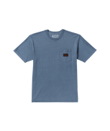 VOLCOM Workwear Certified Pocket T-Shirt Blue Wash Men's Short Sleeve T-Shirts Volcom 