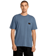 VOLCOM Workwear Certified Pocket T-Shirt Blue Wash Men's Short Sleeve T-Shirts Volcom 