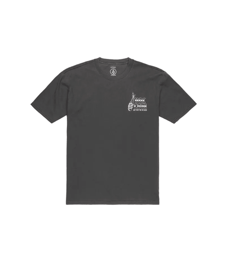 VOLCOM Fear No Beer T-Shirt Black Men's Short Sleeve T-Shirts Volcom 