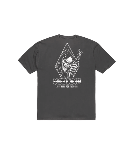 VOLCOM Fear No Beer T-Shirt Black Men's Short Sleeve T-Shirts Volcom 