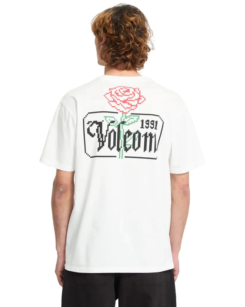 VOLCOM Pleasantry T-Shirt Off White Men's Short Sleeve T-Shirts Volcom 