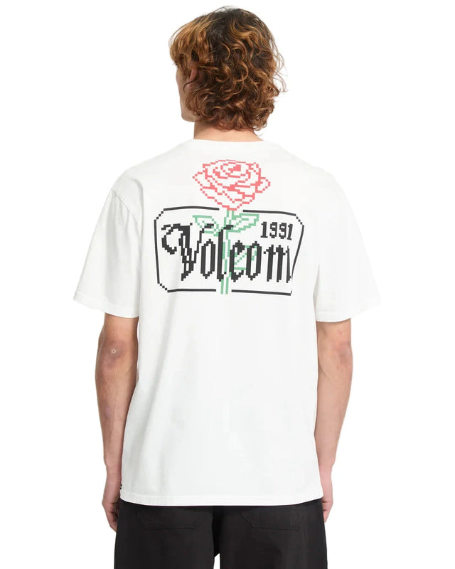 VOLCOM Pleasantry T-Shirt Off White Men's Short Sleeve T-Shirts Volcom 