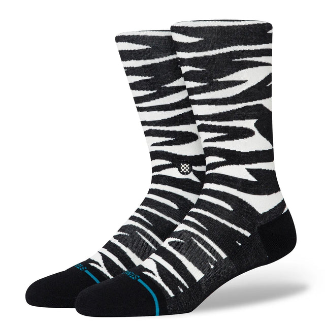 STANCE Spike Crew Socks Blackwhite Men's Socks Stance 