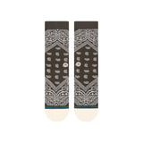 STANCE Barrio Crew Socks Washed Black Men's Socks Stance 