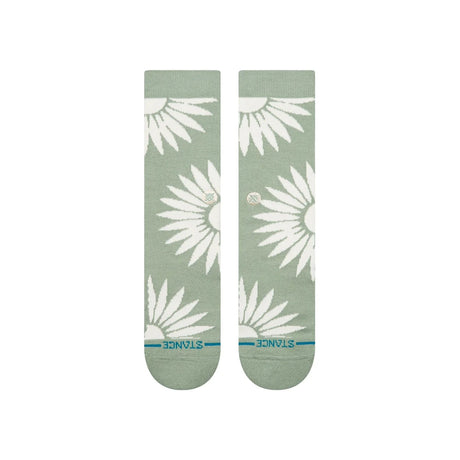 STANCE Radial Burst Crew Socks Sea Green Men's Socks Stance 