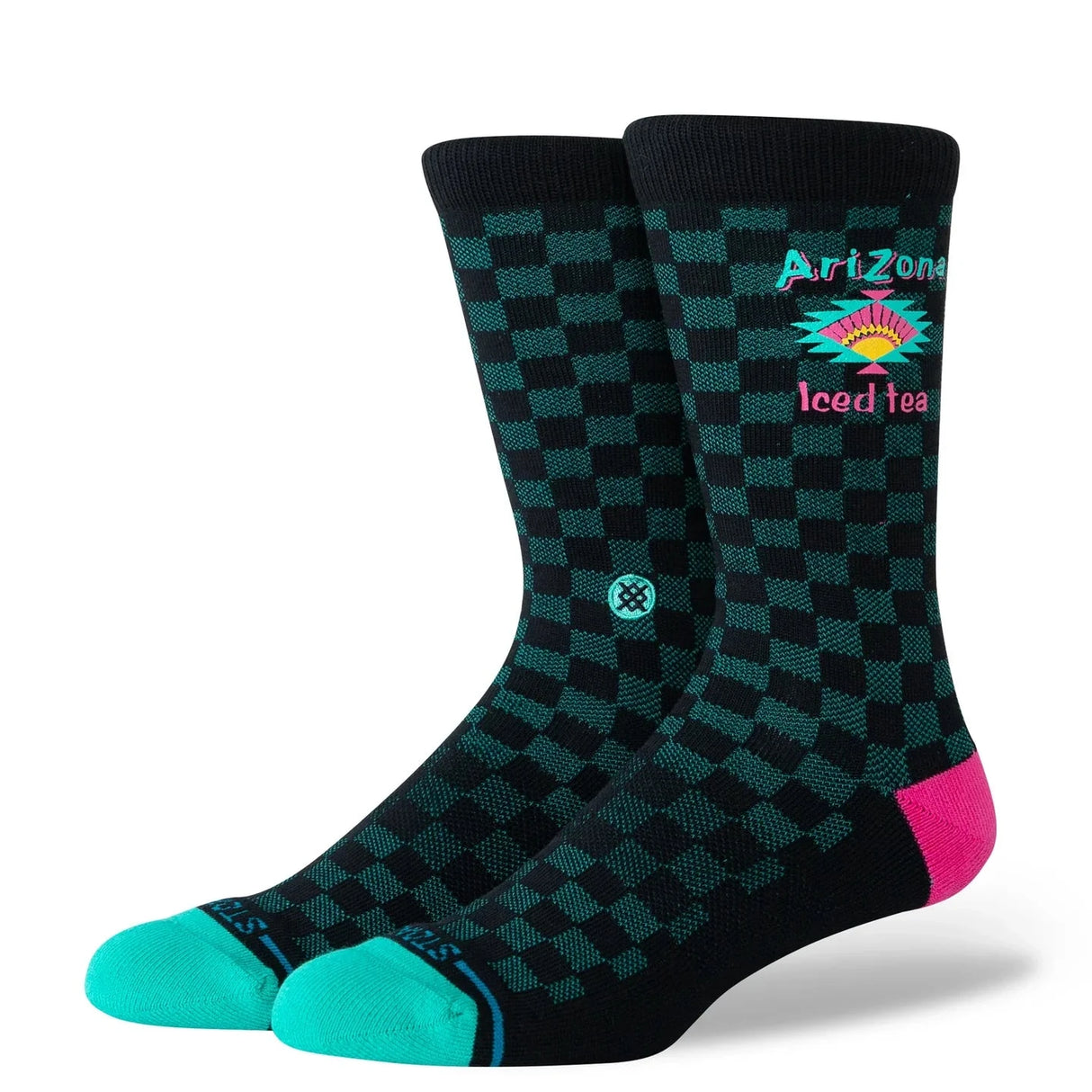 STANCE AriZona X Stance Iced To See You Crew Socks Black Men's Socks Stance 