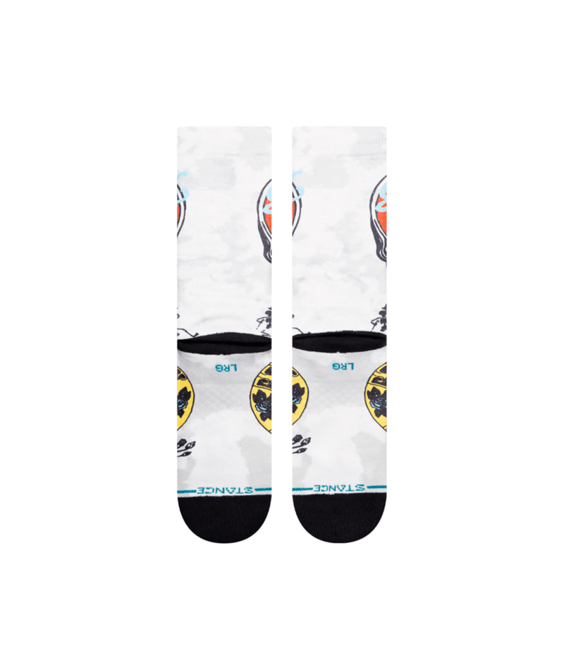 STANCE Grateful Dead x Stance Grate Socks Vintage White Men's Socks Stance 
