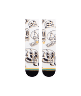 STANCE Talking Heads Socks Vintage White Men's Socks Stance 