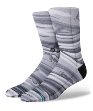 STANCE Blue Mummy B Crew Socks Grey Men's Socks Stance 