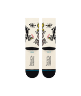 STANCE Battle Crew Socks Cream Men's Socks Stance 