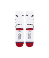 STANCE Skeleton Crew Socks White Men's Socks Stance 