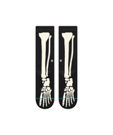 STANCE Bones Crew Socks Black Men's Socks Stance 