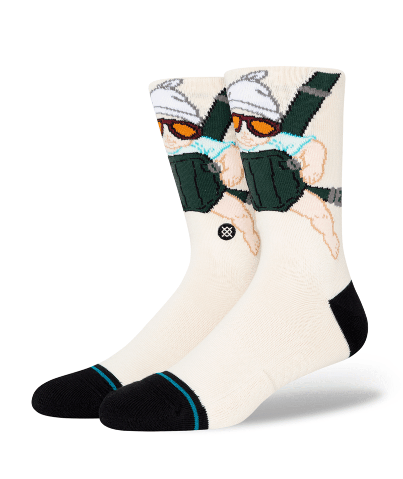 STANCE The Hangover X Stance Carlos Crew Socks Off White Men's Socks Stance 