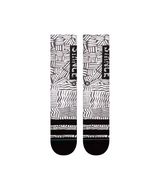 STANCE Crosshatch Crew Socks Black Men's Socks Stance 