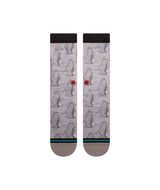 STANCE Happy Holideath Crew Socks Grey Men's Socks Stance 