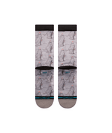 STANCE Happy Holideath Crew Socks Grey Men's Socks Stance 