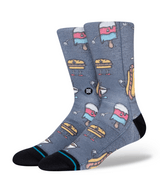 STANCE Seyclops Crew Socks Dark Navy Men's Socks Stance 