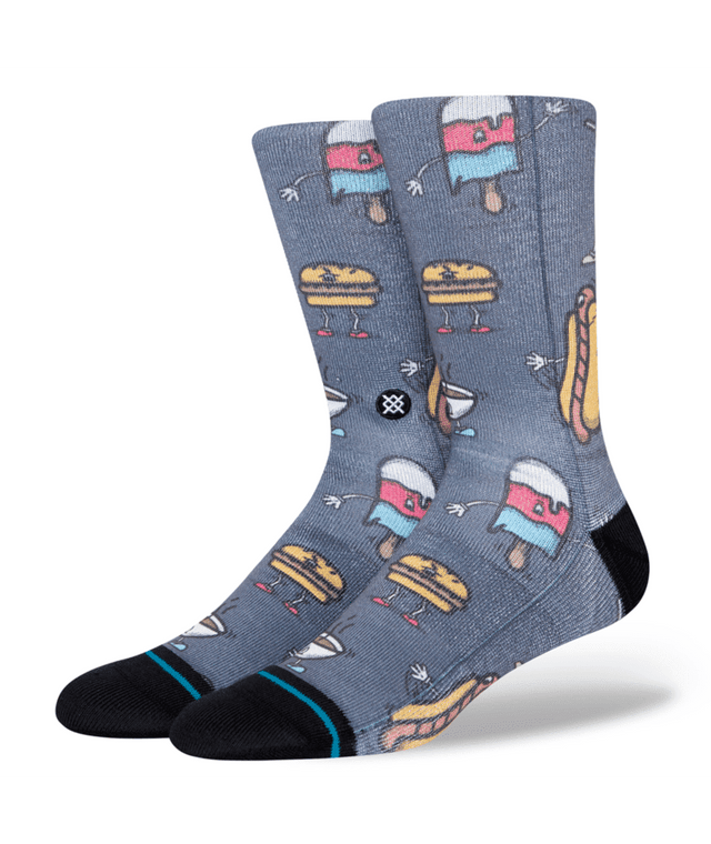 STANCE Seyclops Crew Socks Dark Navy Men's Socks Stance 