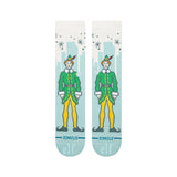 STANCE Elf x Stance Big City Elf Crew Socks Ice Blue Men's Socks Stance 