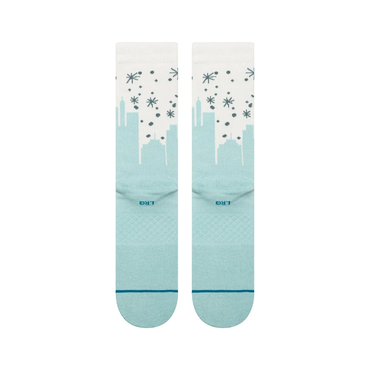 STANCE Elf x Stance Big City Elf Crew Socks Ice Blue Men's Socks Stance 