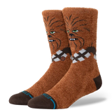 STNACE Star Wars x Stance Chewie Crew Socks Brown Men's Socks Stance 