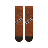 STNACE Star Wars x Stance Chewie Crew Socks Brown Men's Socks Stance 