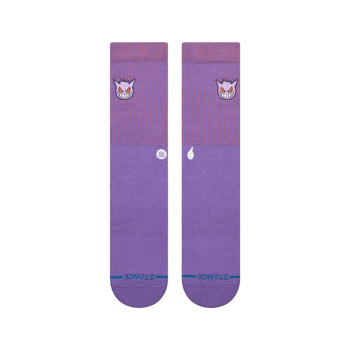 STANCE Pokemon x Stance Gengar Crew Socks Purple Men's Socks Stance 
