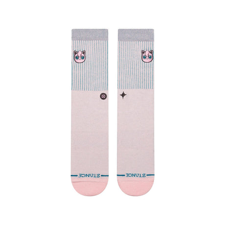 STANCE Pokemon x Stance Jigglypuff Crew Socks Pink Men's Socks Stance 